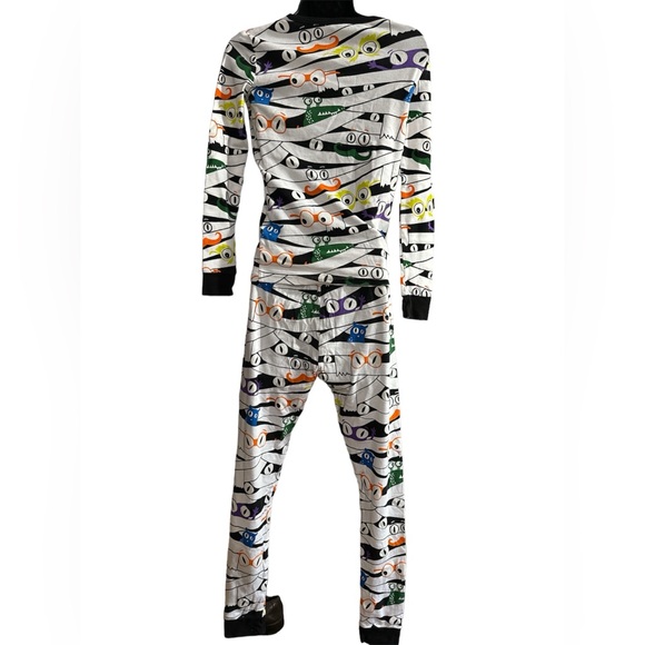 Hyde & Eek Glow in the Dark Mummy Pajamas - Size 14 - Picture 4 of 8